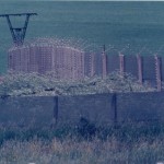 Schutzstreifenzaun an der Grenze zur DDR (Mai 1982)