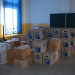 Die Umzugskartons warten in Oker darauf, dass sie ausgräumt werden.